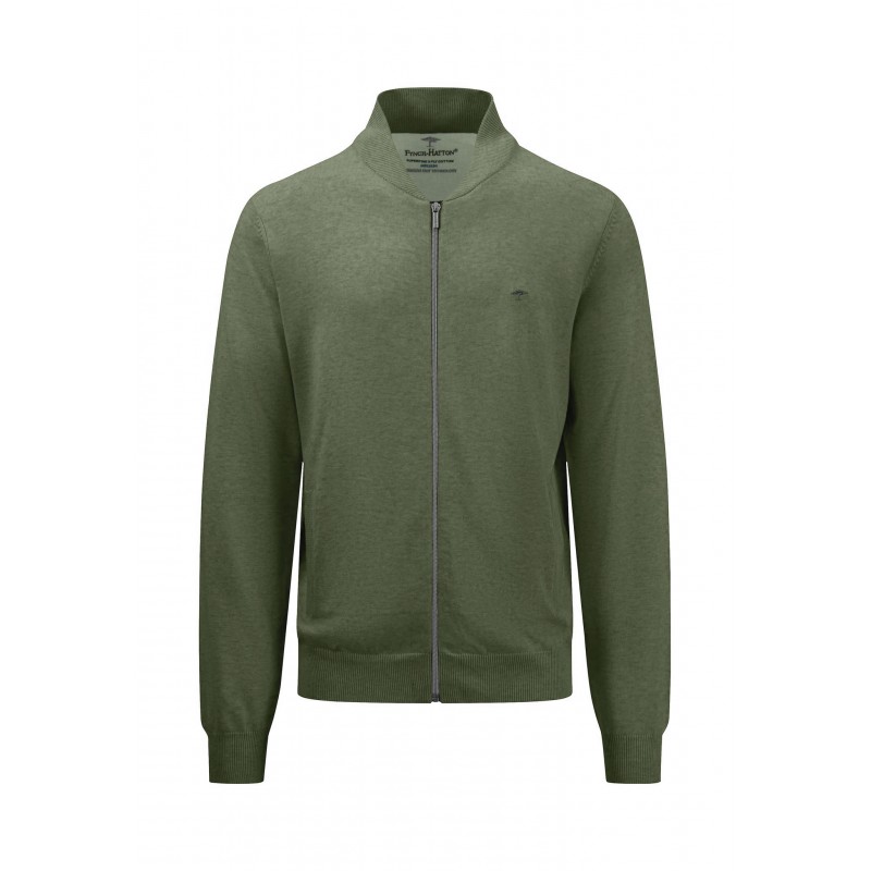 Gilet Coton Vert