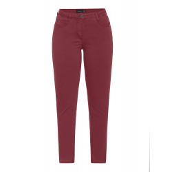 Pantalon Coton Polyester Rouge