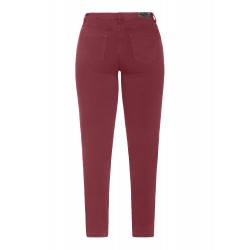 Pantalon Coton Polyester Rouge