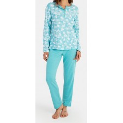 Pyjama Coton - Polyester/Viscose